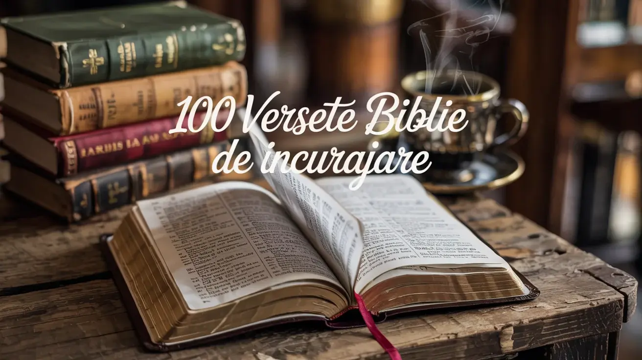 100 versete biblie de incurajare