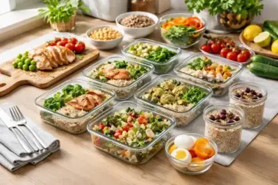 Meal Prep pentru incepatori Cum sa prepari mancarea pentru toata saptamana in 2 ore 1766165553 400