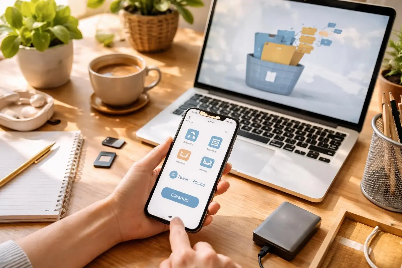 Organizarea digitala Cum sa ti cureti fisierele e mailurile si fotografiile din telefon 1766165038