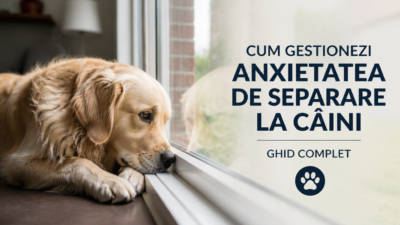 Cum gestionezi anxietatea de separare la câini: ghid complet