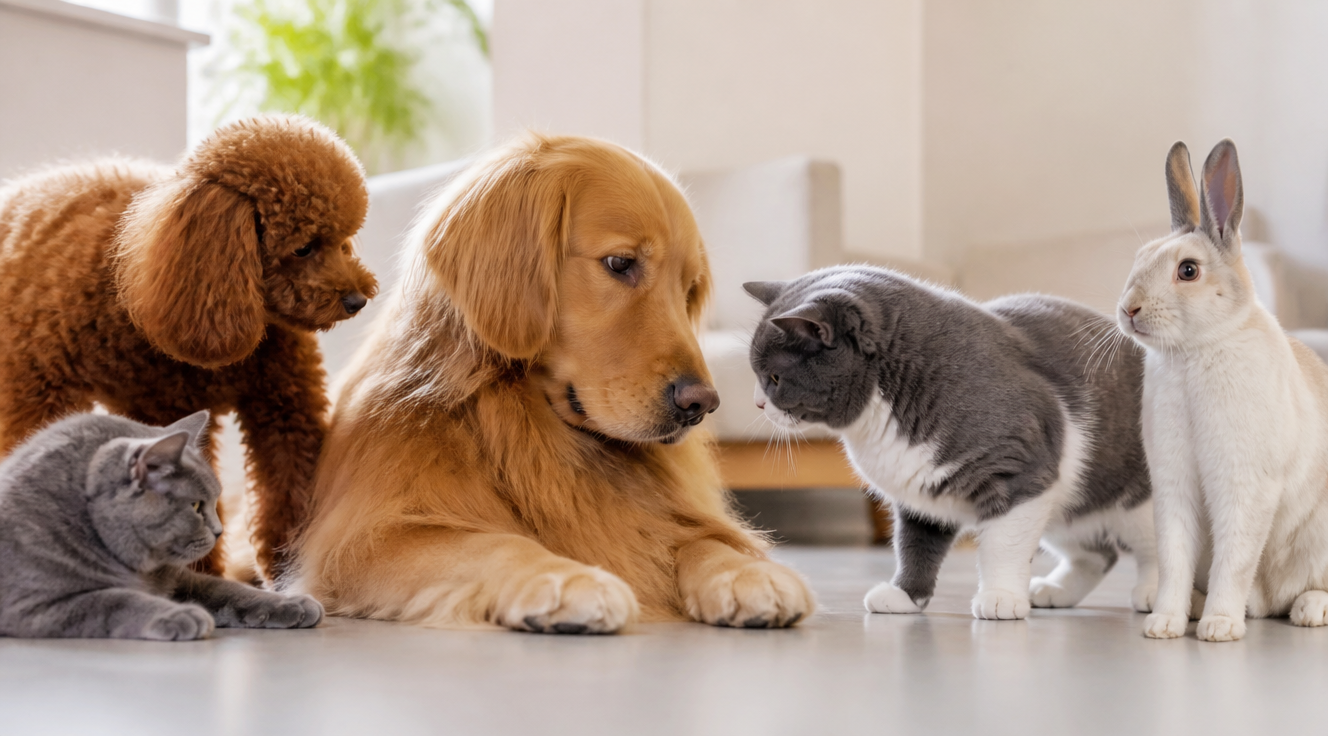 Cum introduci un animal nou într-o casă cu alte animale