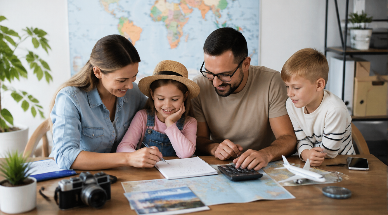 Cum să îțI creezi un buget pentru o vacanță în familie