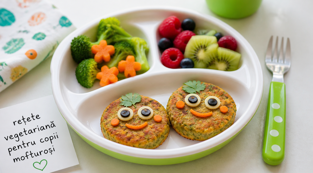 Rețete vegetariană pentru copii mofturoșI
